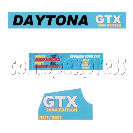 Daytona GTX 2004 Upgrade Kit -title