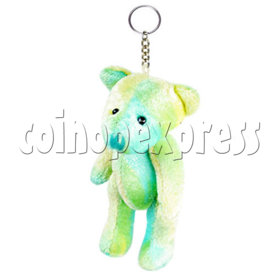 3" Coloured Patchwork Teddy Bear 14855