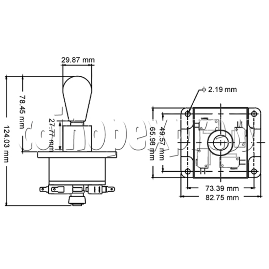 Korean Style Joystick-stop production 16114