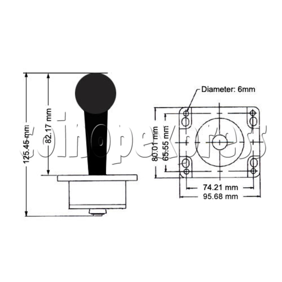 Nylon Whirlwind Joystick 16137