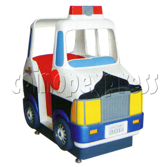 Screen Police Wagon Kiddie Ride 16207
