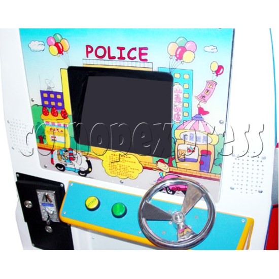 Monitor Police Car Kiddie Ride 16360
