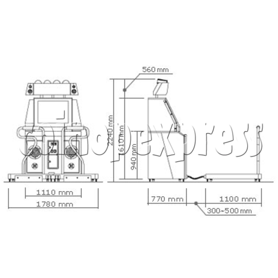 Pump it Up Zero Dance Machine 17486