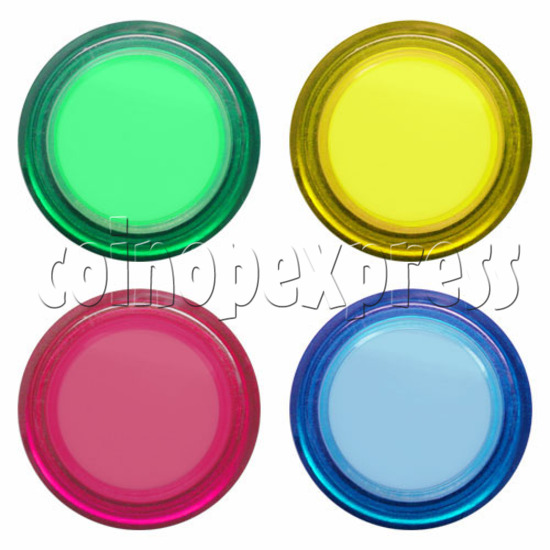33mm Round Illuminated Push Button - Color Body with Color Top 17667