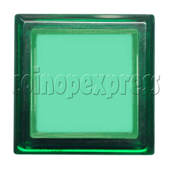 33mm Square Illuminated Push Button - Color Body with Color Top 17670