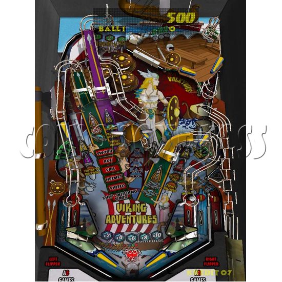 Goal Digital Pinball Machine 18011