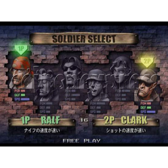 Metal Slug 6 Arcade software -game play 1