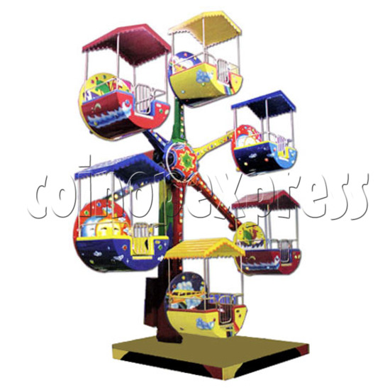Zamperla Mini Ferris Wheel (6 Arms with Roof) 18381