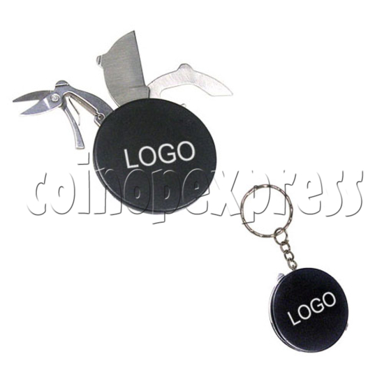 Mini Round Shape Tool Set with Keyring 19616