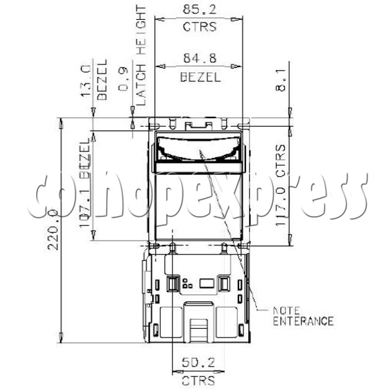 Bill Validator / Note Reader NV9 19951