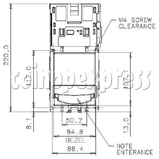 Bill Validator / Note Reader NV9 19954