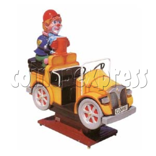 Clown Car Kiddie Ride 19974