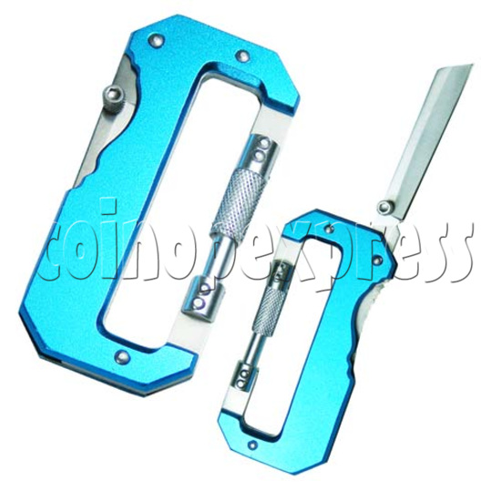 Carabiner tool set with LED Light 20072