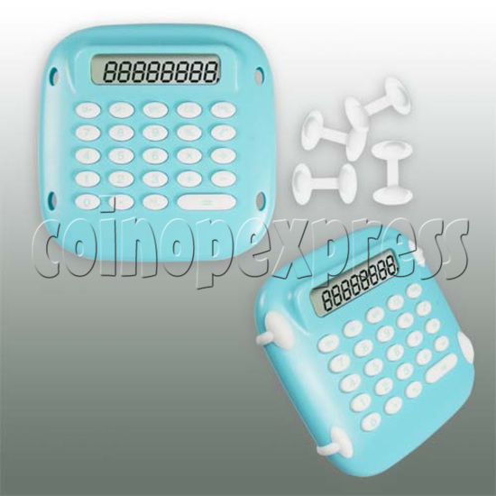 8 Digital Plastic Calculator 20086