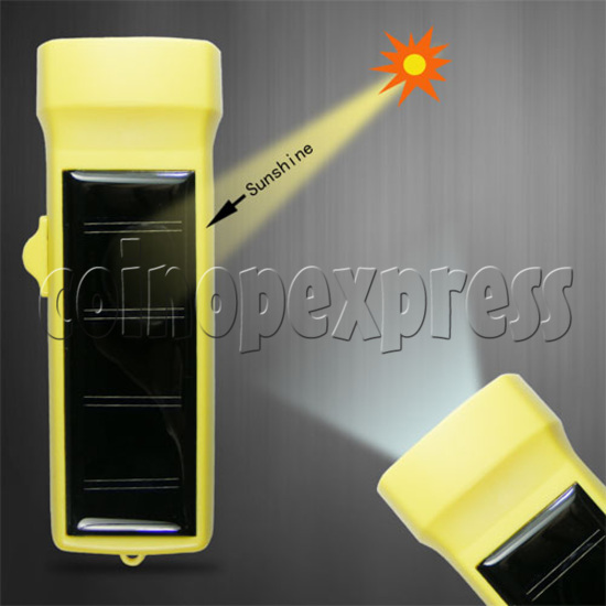 Flashlight with Solar Power 20125