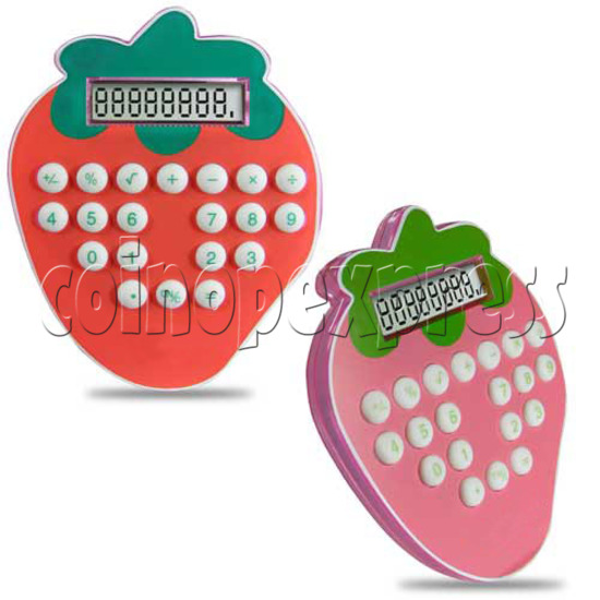Strawberry Shape 8 Digital Calculator 20188