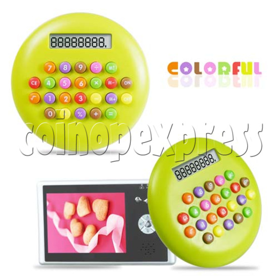 Colorful Button Calculator 20195