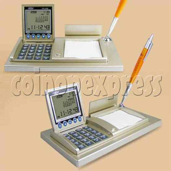 Universal Time Clock with Calculator 20217