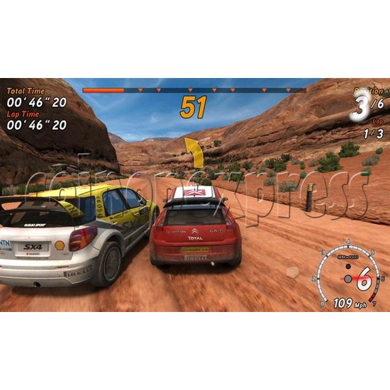 Sega Rally 3 motion simulation 20974