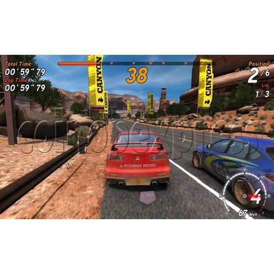 Sega Rally 3 motion simulation 20975