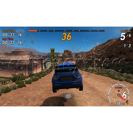 Sega Rally 3 motion simulation 20978