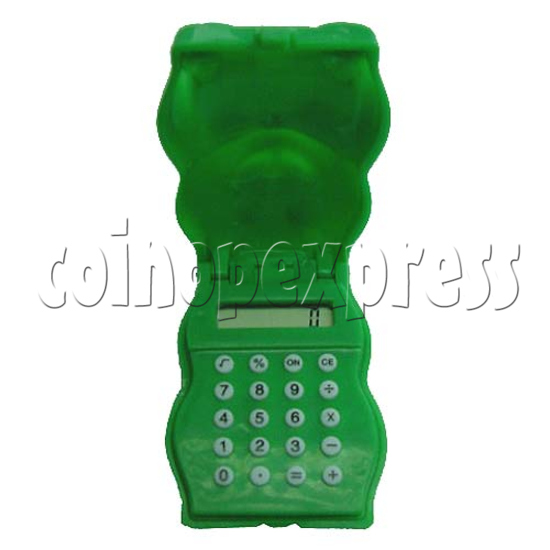 Green Pig Calculator Key Chain 2118