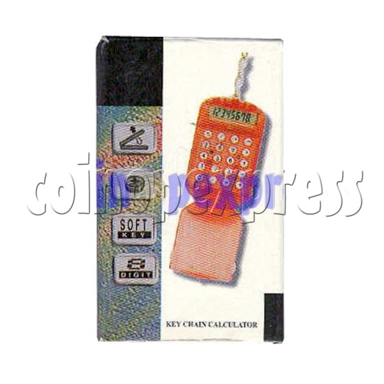 Flip Top Calculator Key Chain 2126