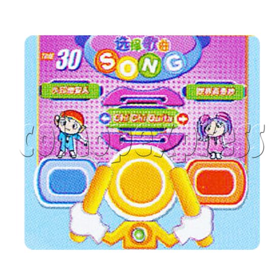 Go Go Drummer Babe music machine 21683