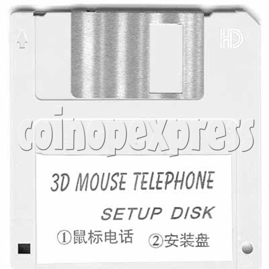 3D Mouse Telephone with Display 2170