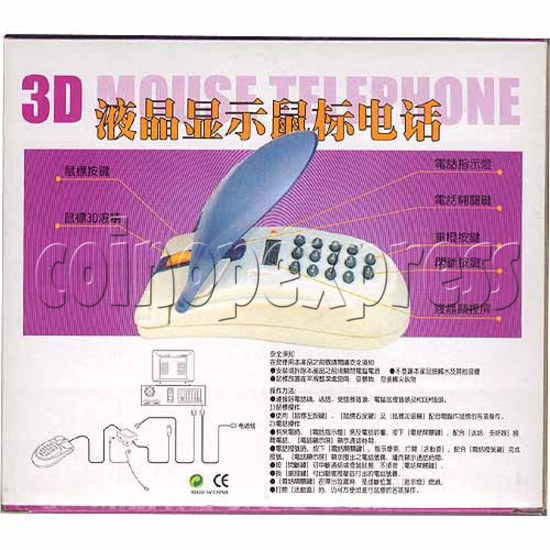 3D Mouse Telephone with Display 2172