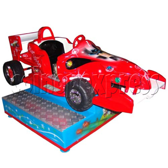Red Racing Car Kiddie Ride (2 players) 22302