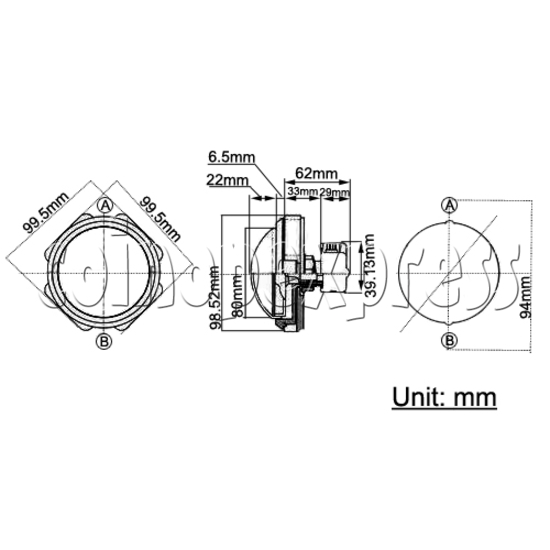 Sanwa Button OBSA-100UMQ 22740