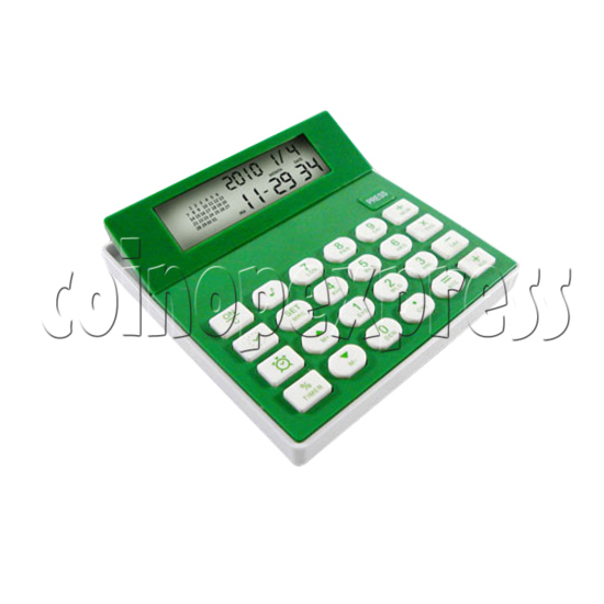 8 Digital Calculator With Calendar and Clock 23101