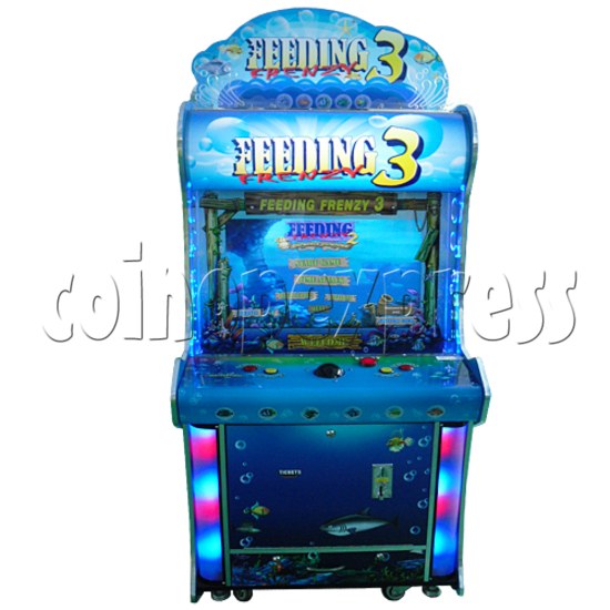 Feeding Frenzy 3 Ticket Redemption Machine - front view