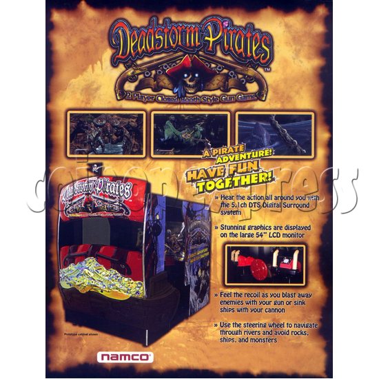 DeadStorm Pirates DX with 50 inch LCD screen 23625