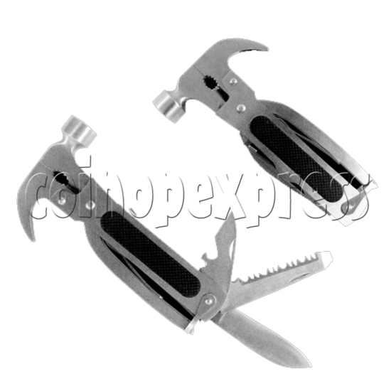 Multi Function Folding Tool With Claw Hammer and Knife 23925