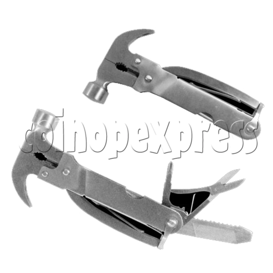 Multi Function Folding Tool With Claw Hammer and Knife 23927