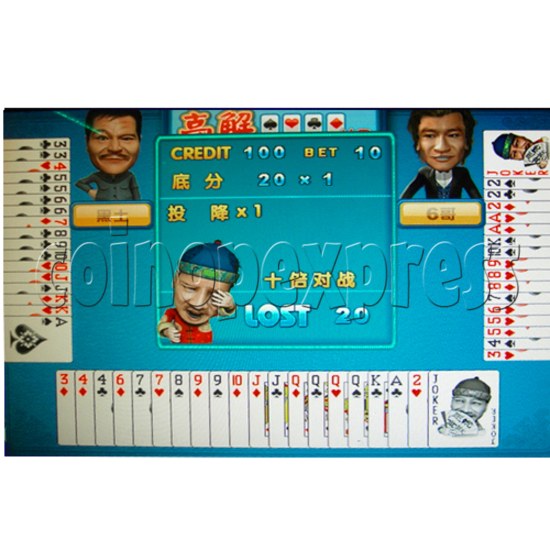 Poker Medal Game with 22" LCD 24100