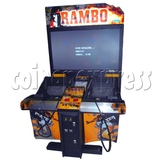 Rambo arcade machine (55 inch LCD screen) 24201