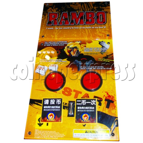 Rambo arcade machine (55 inch LCD screen) 24203