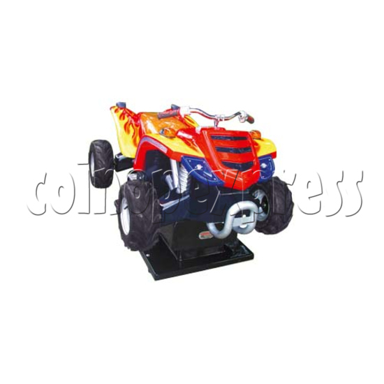 Zap Quad Motorcycle Kiddie Ride (2 players) 25025