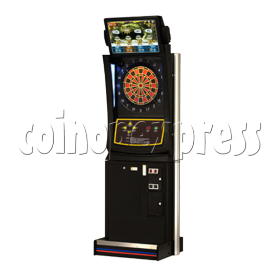 Electronic Dart Machine With Advertising Screen 25136