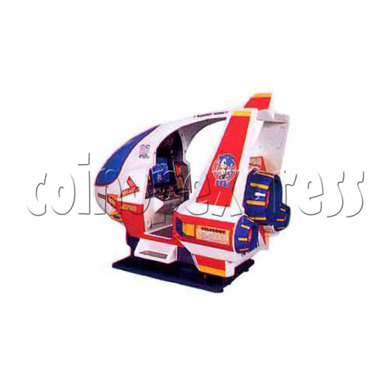 Sonic Cosmo Fighter Galaxy Patrol Car Kiddie Ride 25355