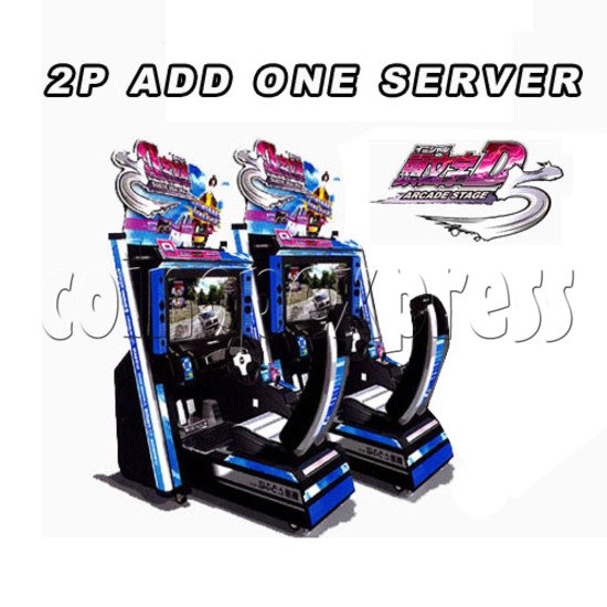 Initial D' Arcade Stage Version 5 (2 players W/server) 25364