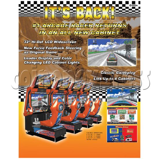 Sega Racing Classic single machine 25552