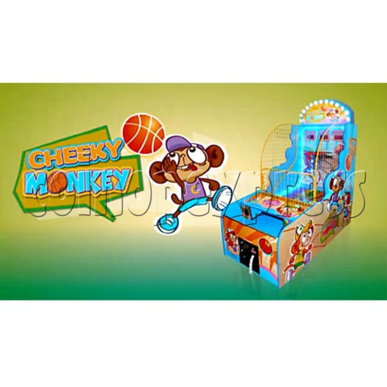 Cheeky Monkey Basketball Ticket Redemption Machine 26280