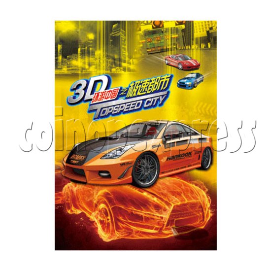 3D Top Speed City Racing Machine 26376