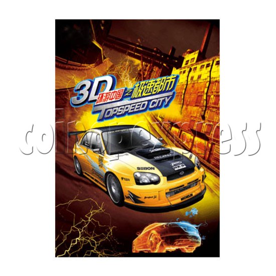 3D Top Speed City Racing Machine 26377
