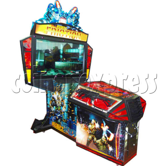 FRICTION gun shoot arcade game 26430
