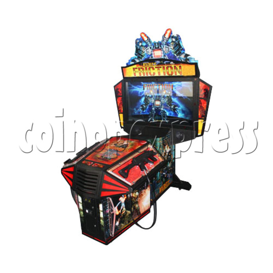 FRICTION gun shoot arcade game 26431